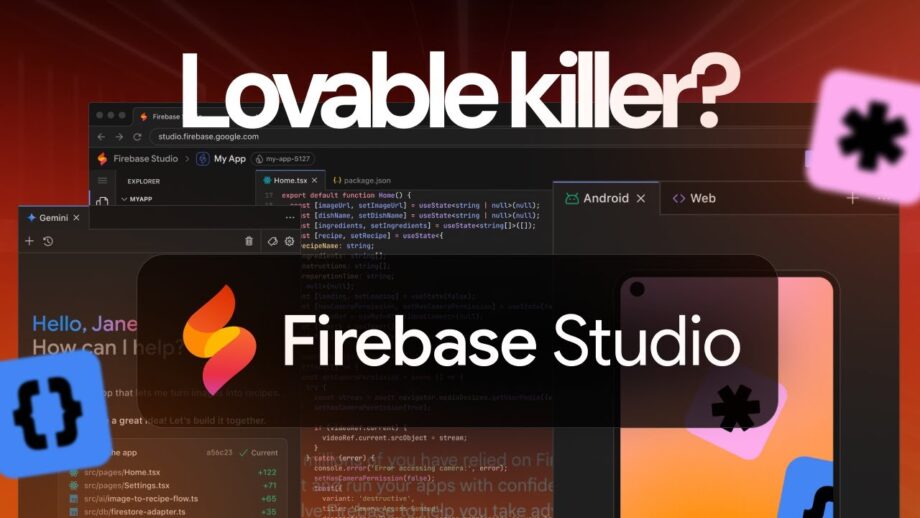Google Lança nova Ferramenta IACode - Conheça o Firebase Studio!