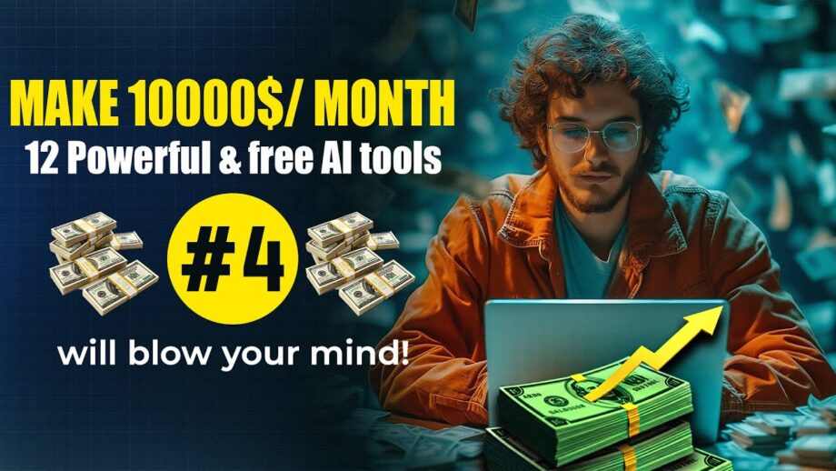 Free AI Tools That Help You Make Money Online (You Haven’t Tried #4!)