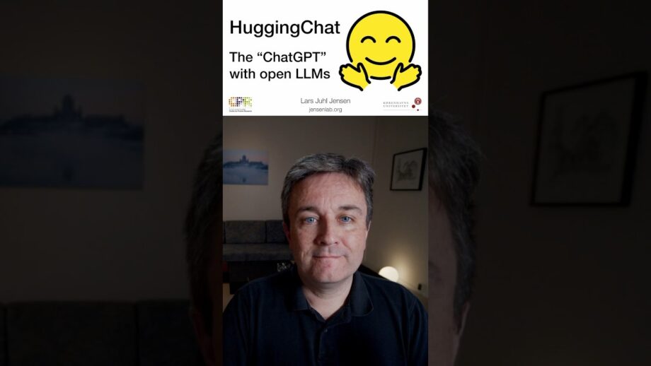 HuggingChat: The "ChatGPT" with open LLMs #shorts