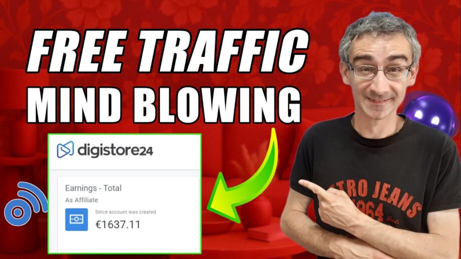 STOP PAYING FOR TRAFFIC!! Earn +$1500 With AI And Digistore24 Affiliate Marketing As Beginner