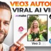 Google Veo 3 + make.com = Viral AI Videos on Autopilot (FREE Blueprints Inside 🚀)