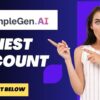 SimpleGen AI Promo Code SAVE50 | 50% Off Influencer Marketing Automation Tool