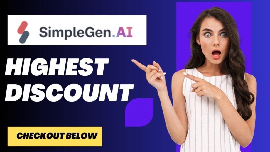 SimpleGen AI Promo Code SAVE50 | 50% Off Influencer Marketing Automation Tool